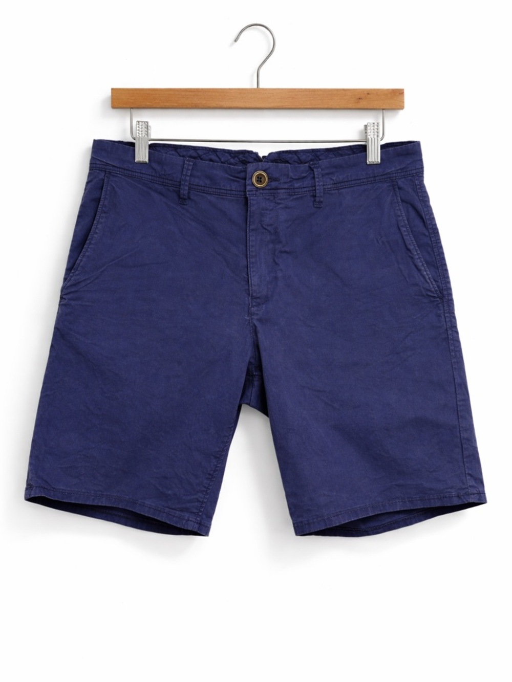 Rodd & Gunn Navy Chino Shorts Men’s 32 Custom Fit Cotton Flat Front